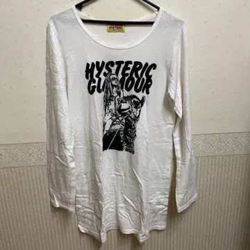 HYSTERIC GLAMOUR 긴팔 T셔츠 화이트