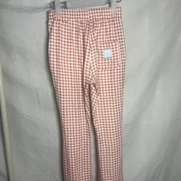 Shakiri 깅엄 체크 팬츠 핑크