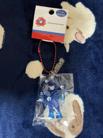 먀쿠먀쿠 오사카 간사이 만박 PVC 입체 키링 글리터