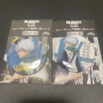 BLEACH 천년혈전편 PLAZA 한정판 캔뱃지 히즈카야 토시로