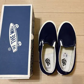 VANS 슬립온 네이비 28