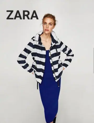새상품급 ZARA 자라 윈드 브레이커 점퍼 아우터 자켓 S