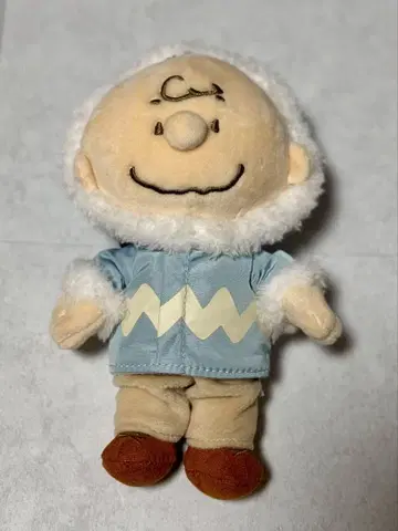 USJ 유니버셜 찰리 브라운 봉제 인형 키체인 빅