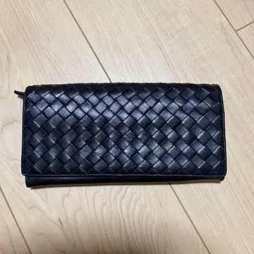 THE GINZA 꼬임 디자인 장지갑 블랙