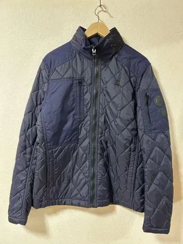 G-STAR RAW 충전솜 퀼팅 자켓 네이비 Msize