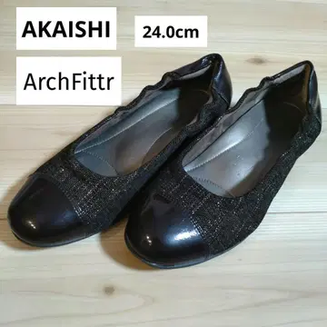 AKAIHI ArchFittr 24.0cm 플랫슈즈 인기 디자인