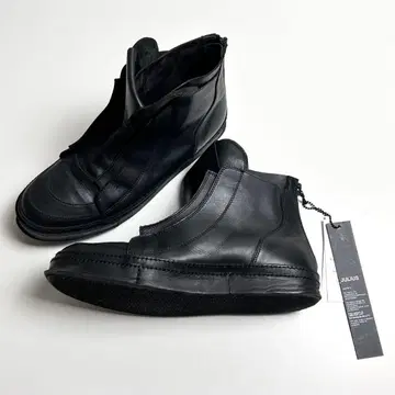 [레어] 율리우스/13AW/백지퍼 부츠/레더 스니커즈/카프 레더