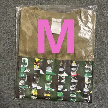 M 전 슈퍼 전대전 티셔츠 역대 그린 대집합 미개봉품