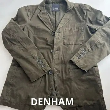 DENHAM 올리브 테일러드 자켓