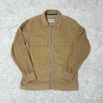 캘빈클라인 코듀로이 자켓 베이지