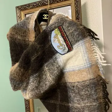 DSQUARED2 체크 무늬 담요 대형