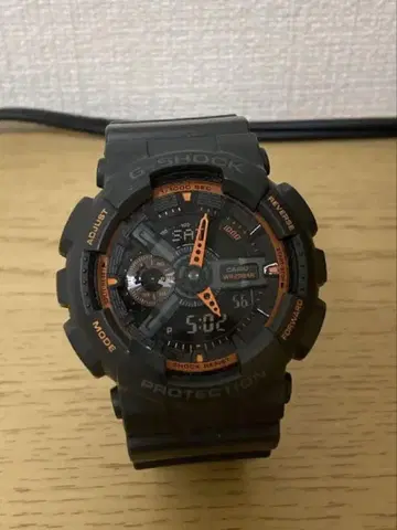 G-SHOCK 5146 GA-110TS 그레이/오렌지
