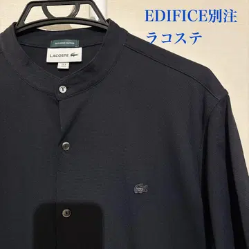 [ EDIFICE 별주 ] 라코스테 밴드 카라 피케 셔츠 그레이