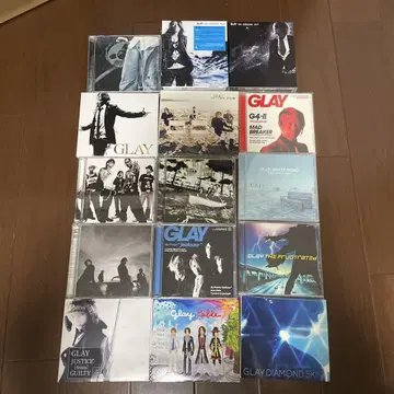 GLAY CD 15장 세트