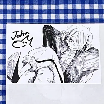 TOOBOE 어둠 주머니 사인 포함 엽서 John