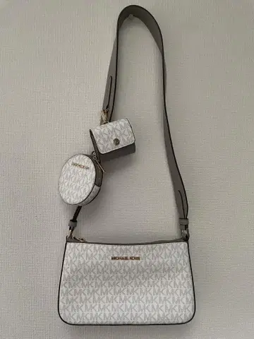 MICHAEL KORS 숄더백 화이트