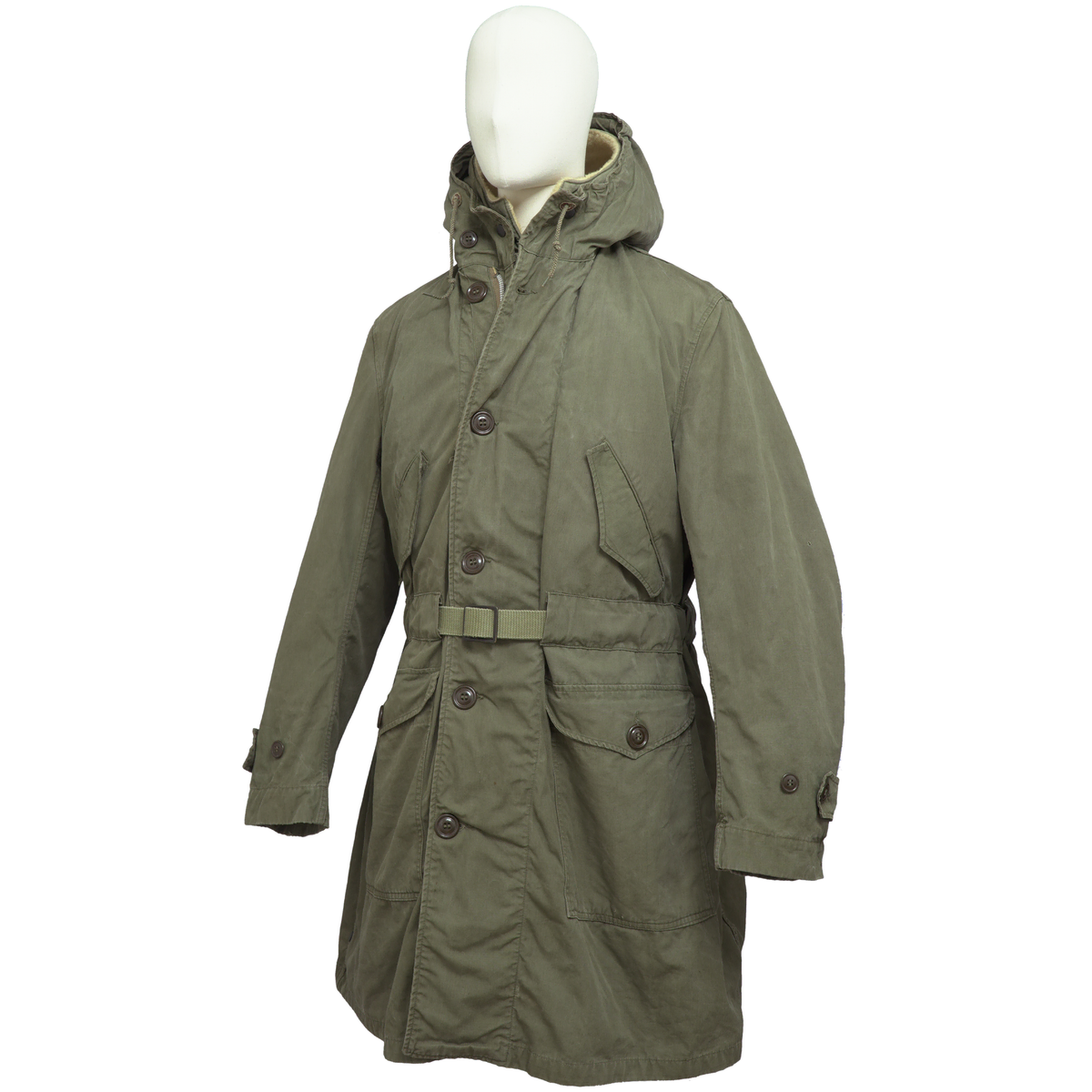 1950s M-1947 US Air Force Overcoat Chosin Reservoir Parka Military