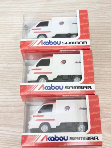 주말 한정 가격! Akabou Sambar 미니카 3대 세트