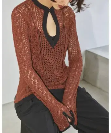 todayful Pattern Lace Knit