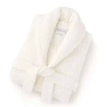 KASHWERE 롱 목욕 가운 ROBE 크림