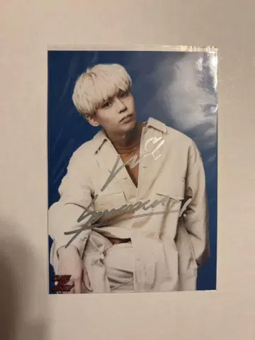 ONE N' ONLY 원엔 온리 레이 사와무라 레이 브로마이드 사인