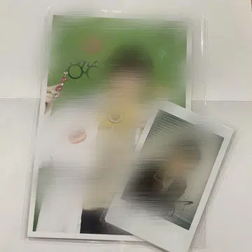 사노 하야토 사인 포함 엽서 폴라로이드