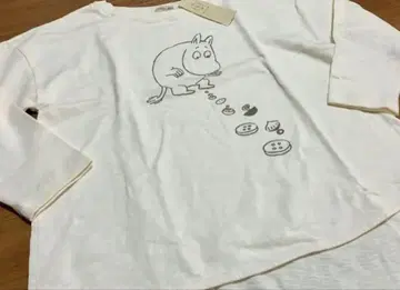 무민샵 구매 7부 소매 티셔츠 1회 착용만