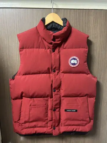 Canada Goose 다운 베스트 M 사이즈 레드