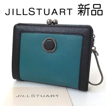 [새상품] 질스튜어트 노스탤지어 금속 장식 2단 접이식 지갑 그린 인기