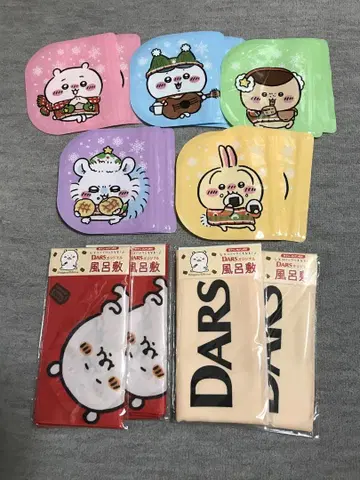 치이카와 지퍼 백 보자기 세트 세븐일레븐