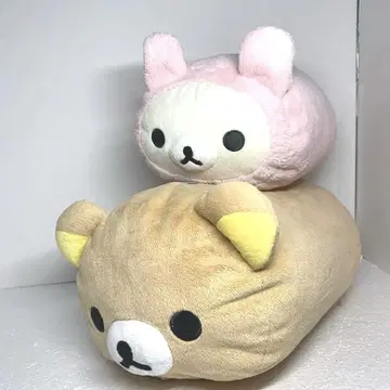 리락쿠마 코리락쿠마 롤 쿠션 봉제 인형 인형옷 세트