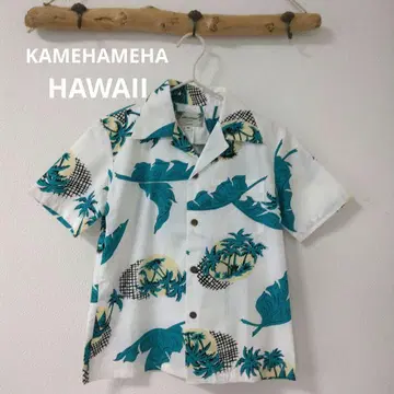 [ KAMEHAMEHA ] 카메하메하 아로하 셔츠 여성용 미사용