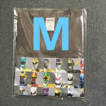 M 전 슈퍼 전대전 T셔츠 역대 추가 전사 대집합 미개봉품