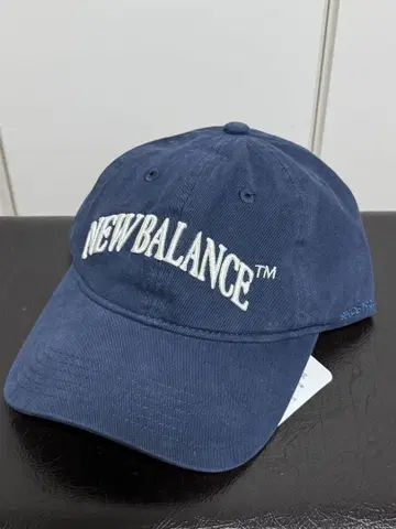 미사용 새상품 NEW BALANCE 네이비 캡 코튼 100%