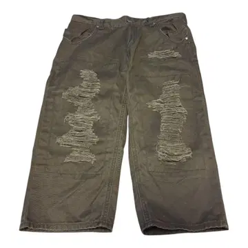semantic design damage half pants