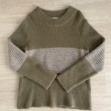 RADIALL 베이지 계열 긴팔 스웨터