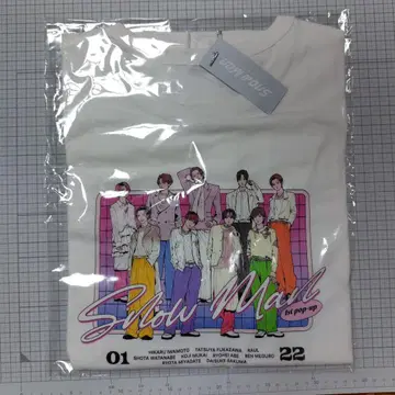 Snow Man 1st pop-up 셔츠