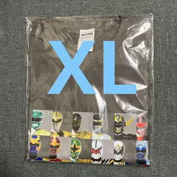 XL 전 슈퍼 전대 전시회 T셔츠 역대 추가 전사 대집합 미개봉품