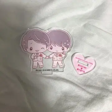 아재's 러브 산리오 미니 아크릴 스탠드 하루타 & 마키 웨딩