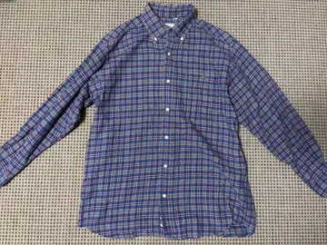 가격 인하 LACOSTE BD 체크 플란넬 셔츠 Mens 3