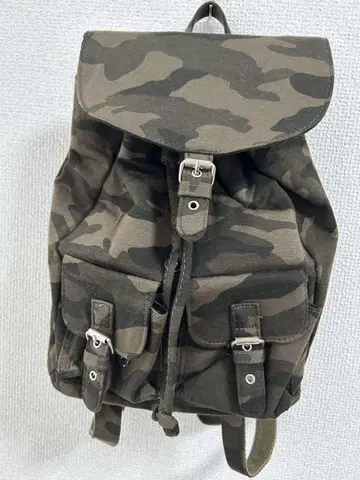 카모 패턴 백팩 중형