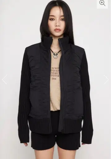 LAGUA GEM 니트 도킹 블루종