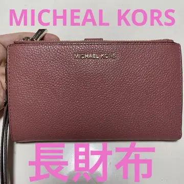 새상품급 MICHEAL KORS 마이클코어스 핑크 장지갑