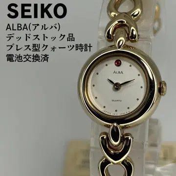 데드스탁품 SEIKO 세이코 알바 블레스형 쿼츠 시계 배터리 교환 완료