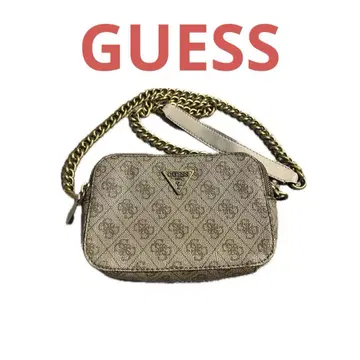 GUESS 베이지 숄더백