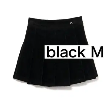 andmary 아만다 플리츠 스커트 블랙 M