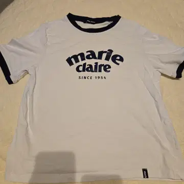 marie claire 로고 프린트 T셔츠