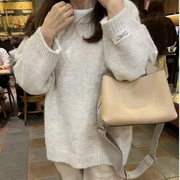 selectshop-K Oversize knit (Beige)