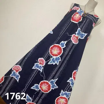 유카타 리메이크 원피스 1762 유카타 옷감 넉넉한 원피스 롱 기장