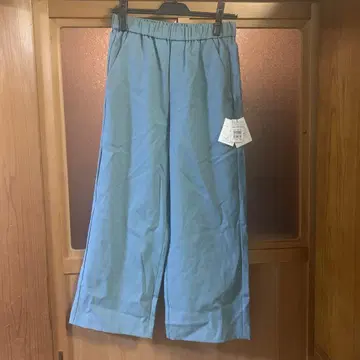 새상품 MIREPOIX 블루그린 팬츠 야마다야